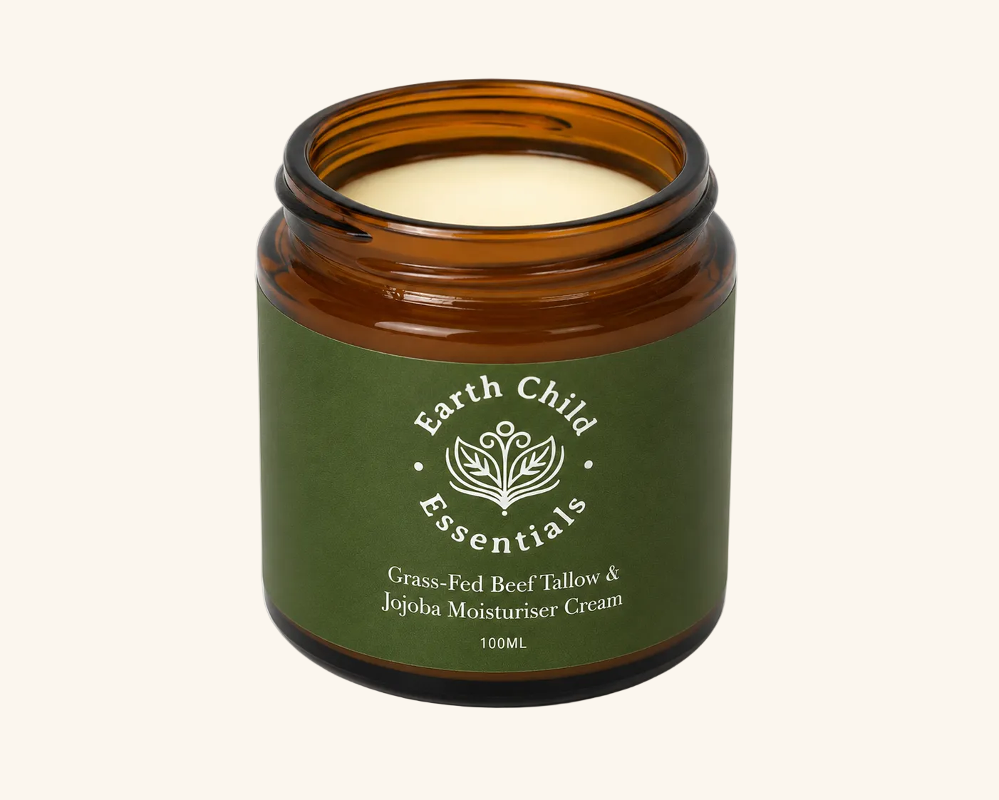 Grass-Fed Beef Tallow & Jojoba Moisturiser 100ml