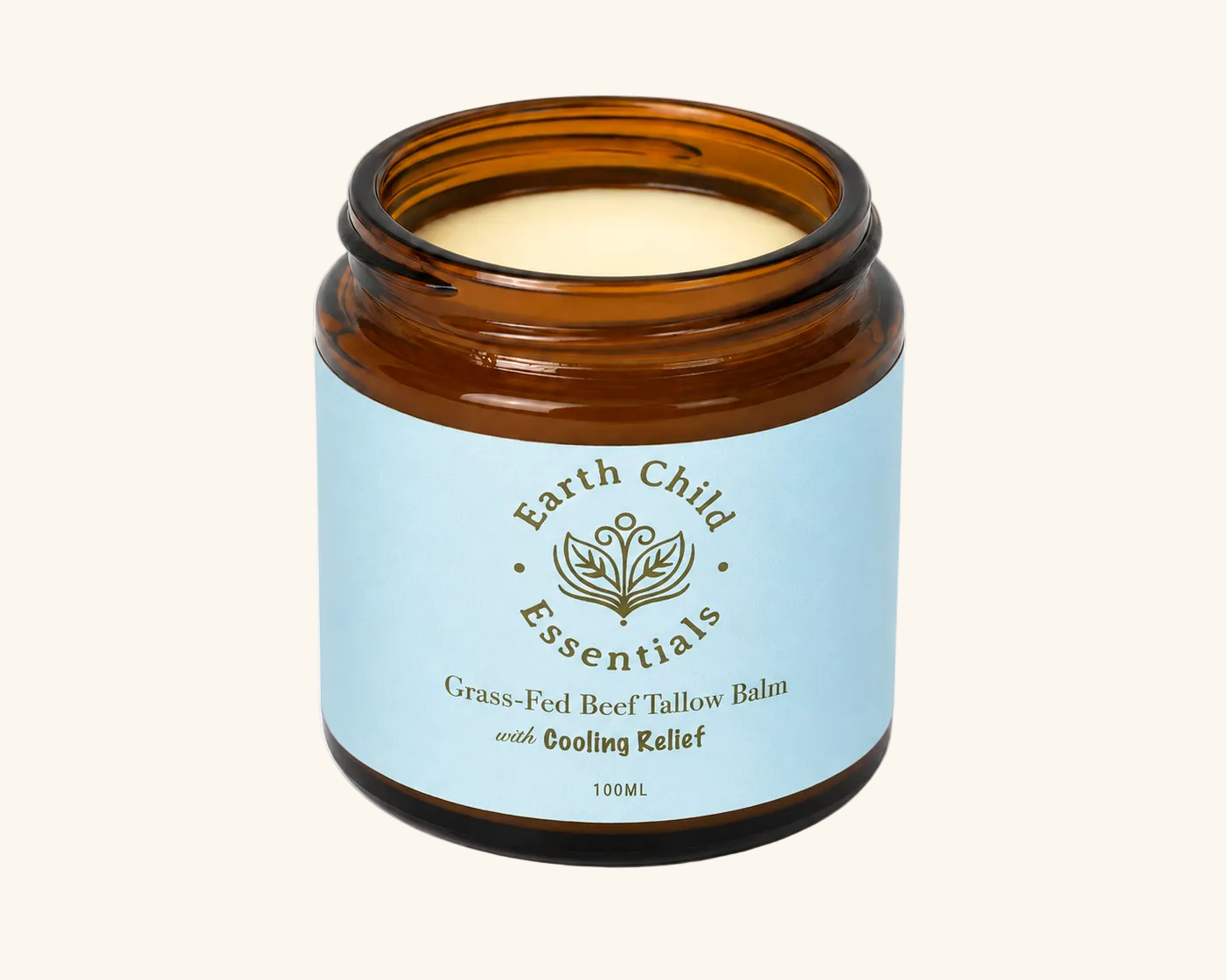 Grass-Fed Tallow Moisturiser with Cooling Sensation 100ml