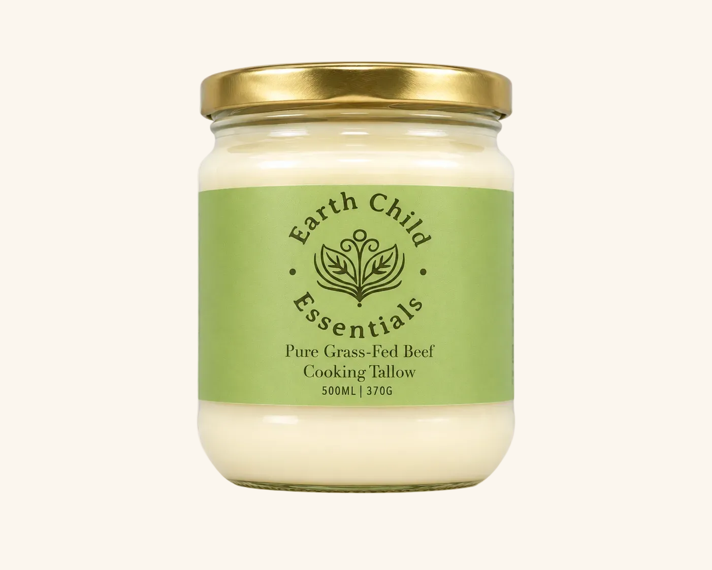 Pure Grass-Fed Beef Cooking Tallow 500ml